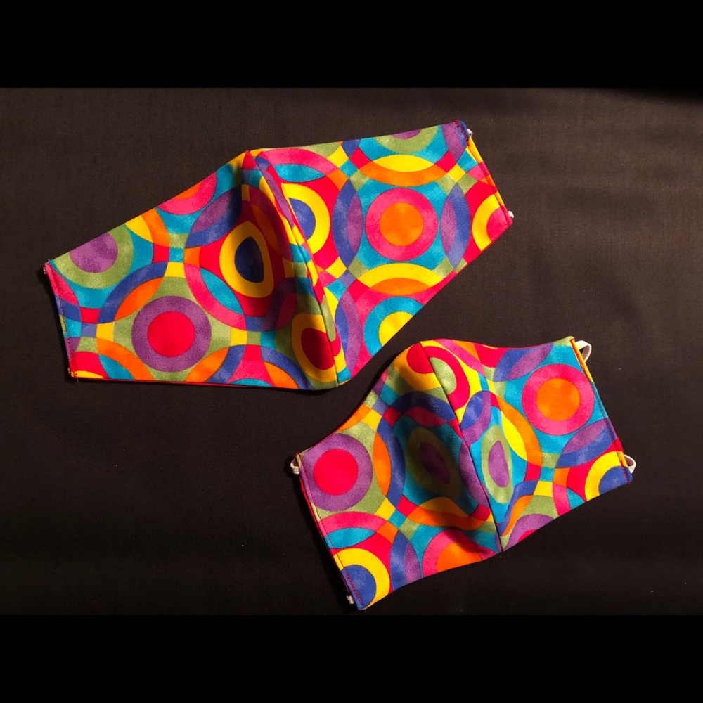 Rainbow Bright Face Mask (Mother & Daughter)